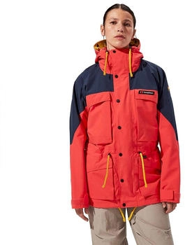 Berghaus Mera Peak Softshelljacke rot blau