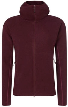 Rock Experience Crystal Fleece Durchgehendem Reißverschluss Windsor Wine Melange REWC02461-O296