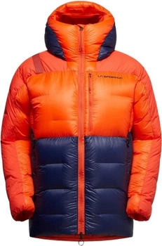 La Sportiva Olympus Tech Down Parka cherryrot deepblau