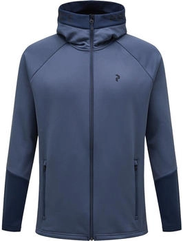 Peak Performance Zip Hood Männer ombre blau blauer schatten