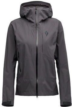 Black Diamond Highline Stretch Shell Regenjacke anthrazit