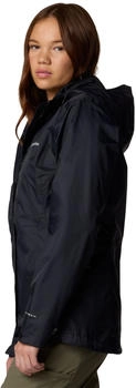 Columbia Women's Pouring Adventure III Waterproof Hiking Jacket black – Funktionale Details regulieren Wärme und Wetterschutz präzise