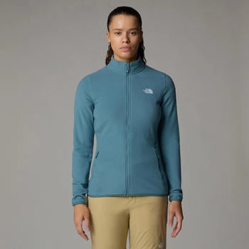 The North Face 100 Glacier Full Zip Fleece Women stormy blue