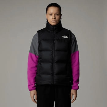 The North Face Diablo 2.0 Daunenweste Damen Tnf Black Heather-tnf Black