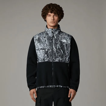 The North Face Retro Denali Jacke Herren Tnf Black-tnf Black Wood Snake Print