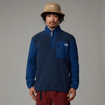 The North Face Yumiori Fleecejacke Mit 1/4-langem Rv Herren Summit Navy-estate Blue-summit Navy