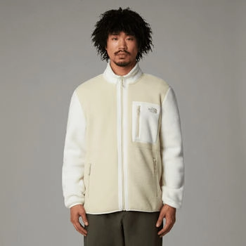 The North Face Yumiori Fleecejacke Mit Durchgehendem Rv Herren Gravel-white Dune-gravel