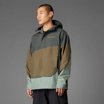 Adidas Terrex Xploric 2.5L Climaproof Anorak Legend Ivy / Olive Strata / Silver Green (JD8346)