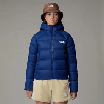 The North Face Women's Hyalite Down Hooded Jacket Estate Blue
