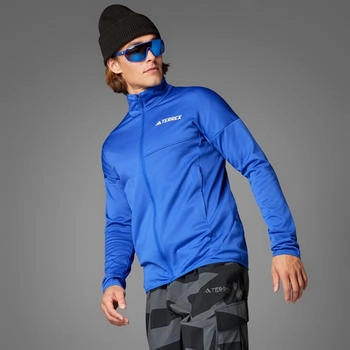Adidas Terrex Xperior Climawarm Light Fleecejacke Semi Lucid Blue (JE1354)