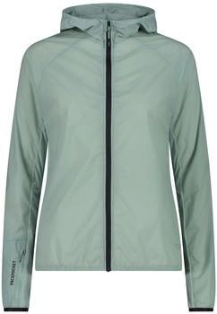 CMP Run Jacket Woman Fix Hood (34x6966-E421) jade