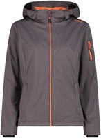 Woman Jacket Zip Hood terra (Q955) 34 - Grau - 34