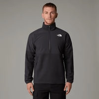 The North Face - Half Zip Fleece - M Glacier Heavyweight 1/2 Zip Asphalt Grey...