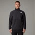 The North Face Men's Glacier Heavyweight 1/2 Zip Asphalt Grey-Asphalt Grey-TNF Black