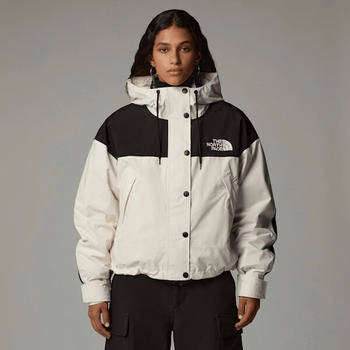 The North Face Reign On Jacke Damen White Dune-tnf Black