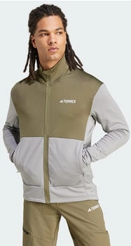 Adidas TERREX Multi Light Fleecejacke Charcoal Solid Grey / Olive Strata (IW4212)
