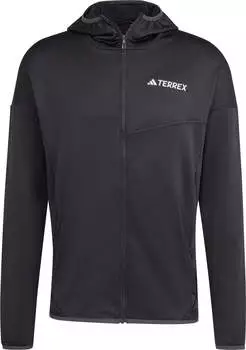 Adidas Terrex Xperior CLIMAWARM Light Fleece Kapuzenjacke Black (JE1346)