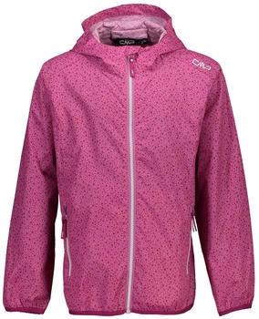 CMP Girls Rain Jacket Kid G Rain Fix Hood Jacket (31x7295-H786) malva