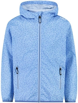 CMP Girls Rain Jacket Kid G Rain Fix Hood Jacket (31x7295-L607) sky