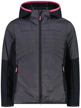 CMP Girls Jacket Kid G Hybrid Jacket Fix Hood (35z6045-U423) antracite