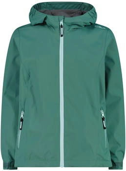 CMP Girls Rain Jacket Fix Hood (39x7985-E811) agave