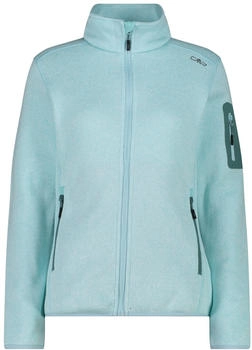 CMP Jacket Knitted Melange Fleece Jacket (3h14746-05et) opale-bianco