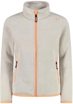 CMP Girls Fleece Girl Fleece Jacket (3h19925-01xt) vaniglia-salmone