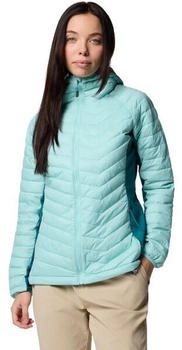 Columbia Powder Pass II Hybrid Hooded Jacket (2126122) spray/river blue