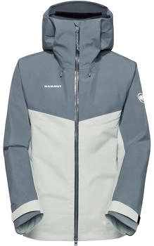 Mammut Women's Crater IV Hardshell Hooded Jacket (1010-30161) silver sage/strata