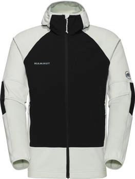 Mammut Massone ML Hooded Jacket Men (1014-06190) silver sage-black