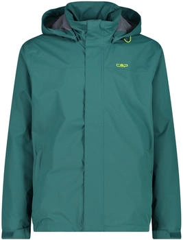 CMP Rain Jacket Man Jacket Buttons Hood (39x7367-E857) lichen