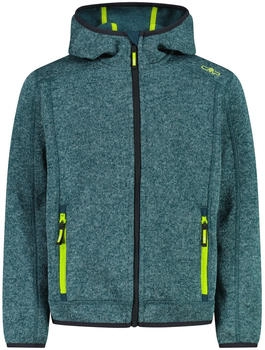 CMP Boys Fleece Jacket Fix Hood (3h60844-30et