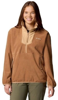 Columbia Sequoia Grove Half Zip Fleece Women camel brown/canoe 223