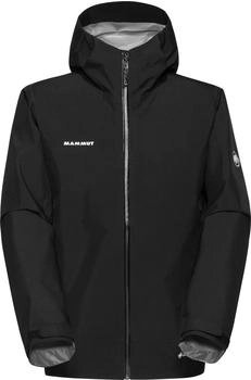 Mammut Crater Light Hardshell Hooded Jacket Men (1010-31450) black
