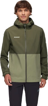 Mammut Linard Light Hardshell Hooded Jacket Men (1010-31490) marsh-dark marsh