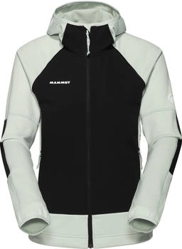 Mammut Massone ML Hooded Jacket Women (1014-06200) silver sage-black