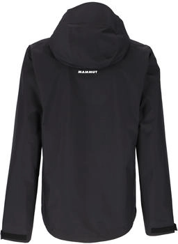Mammut Treeline Light Hardshell Hooded Jacket Men (1010-31510) black – Mammut Treeline Light Hardshell Hooded Jacket wasserdicht für anspruchsvolle Touren