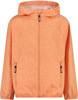 CMP Girls Rain Jacket Kid G Rain Fix Hood Jacket (31x7295-C520) salmone
