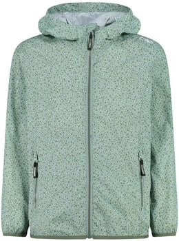 CMP Girls Rain Jacket Kid G Rain Fix Hood Jacket (31x7295-E421) jade