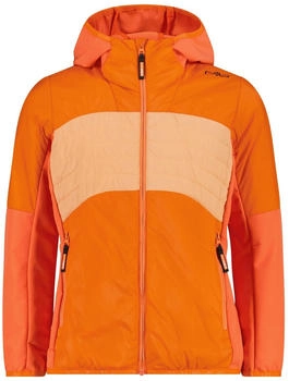 CMP Girls Jacket Kid G Hybrid Jacket Fix Hood (35z6045-C520) salmone