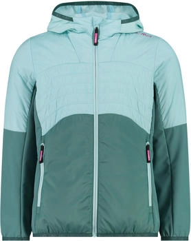 CMP Girls Jacket Kid G Hybrid Jacket Fix Hood (35z6045-E412) opale