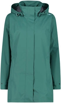 CMP Woman Rain Jacket Button Hood (39x6646-E811) agave