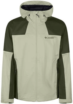 Columbia Inner Limits III Rain Jacket safari/greenscape