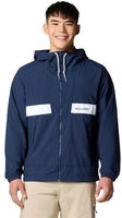 Columbia Outdoorjacke Spire Valley Hooded Windbreaker COLLEGIATE NAVY, WHITE XL