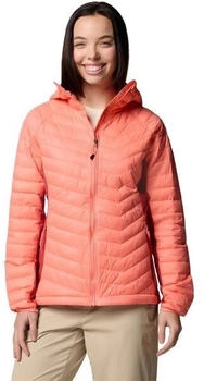 Columbia Powder Pass II Hybrid Hooded Jacket (2126122) alpenglow/daredevil