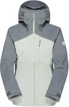Mammut Women's Alto Guide Hardshell Hooded Jacket (1010-29571) silver sage-strata