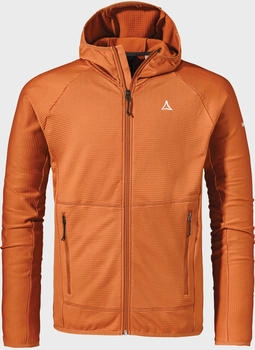 Schöffel Hiking Fleece Hoody Style Cascata MNS dunkelorange