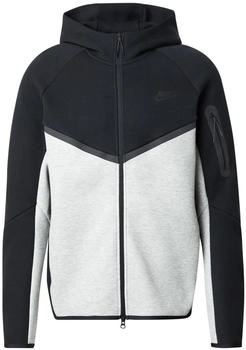 Nike Tech Full-Zip Windrunner Hoodie (HV0949) black/dark grey heather/black