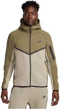 Nike Tech Full-Zip Windrunner Hoodie (HV0949) medium olive/light army/black