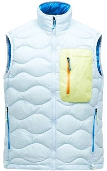 Peak Performance Utility Down Vest mehrfarbig cloudy sunny adventure brillaint blue